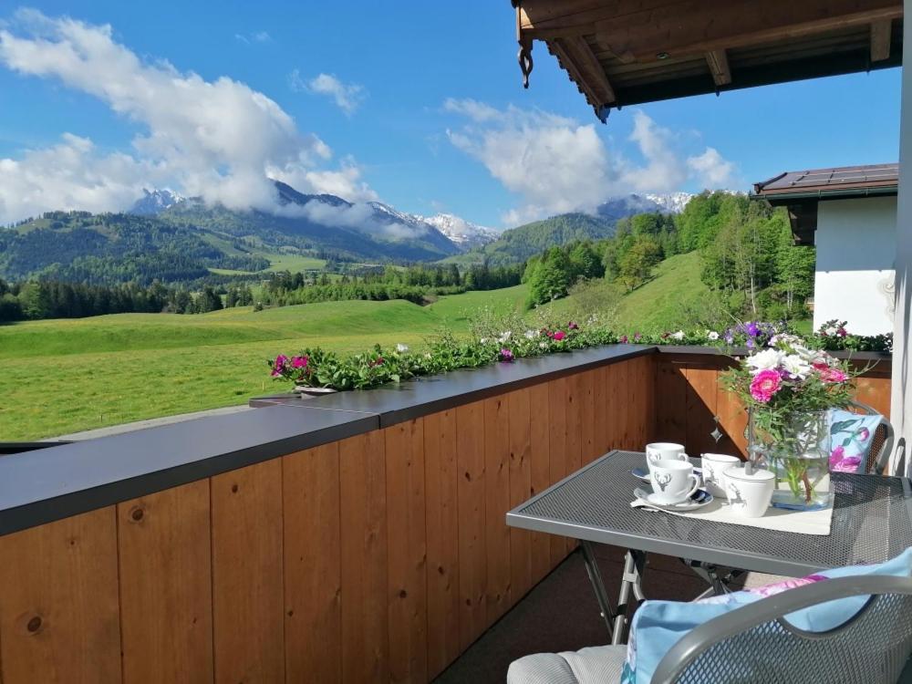 Landhaus Bergblick Kössen Esterno foto