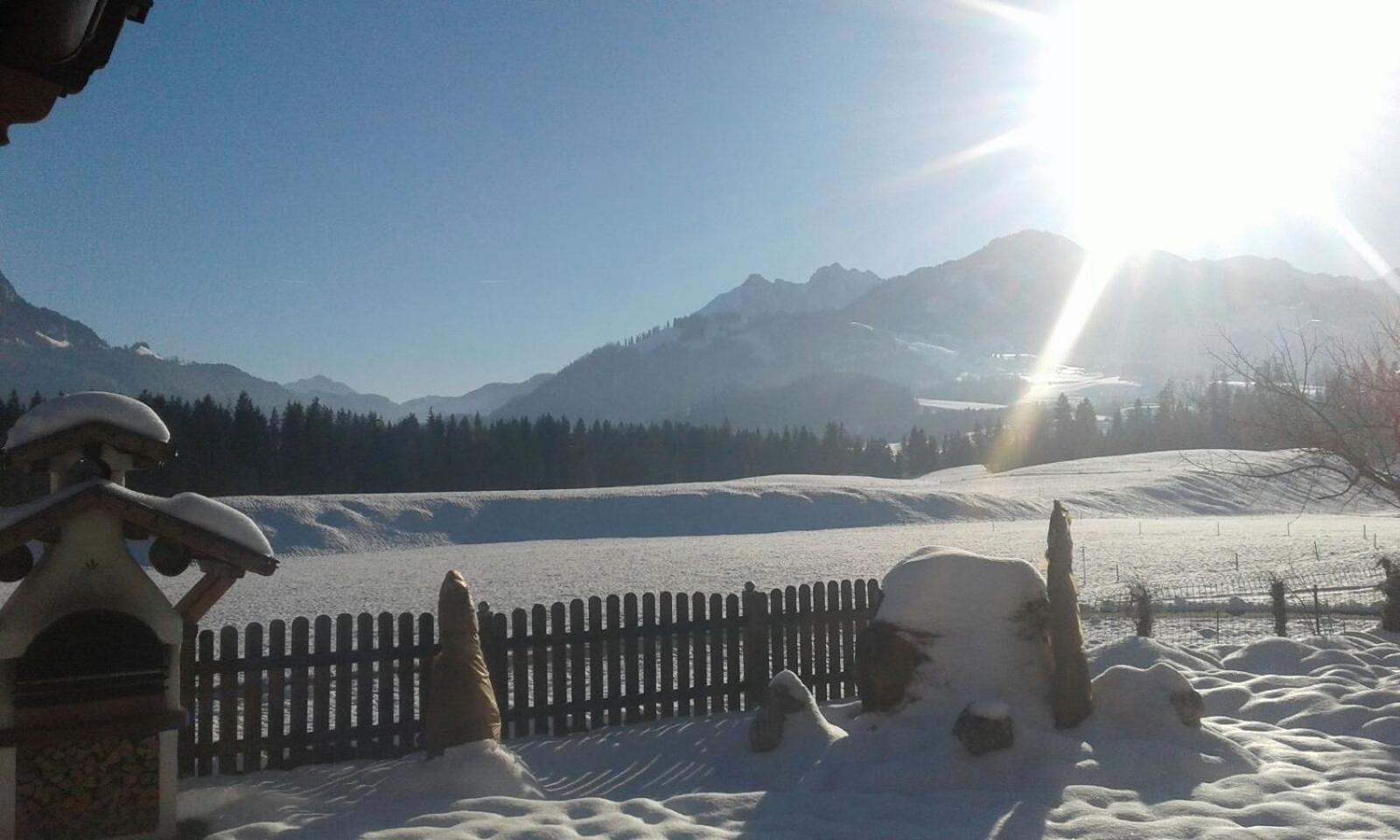 Landhaus Bergblick Kössen Esterno foto